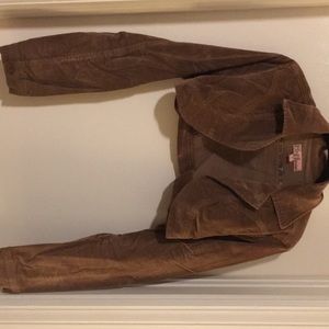 Plug Crop Brown Jacket